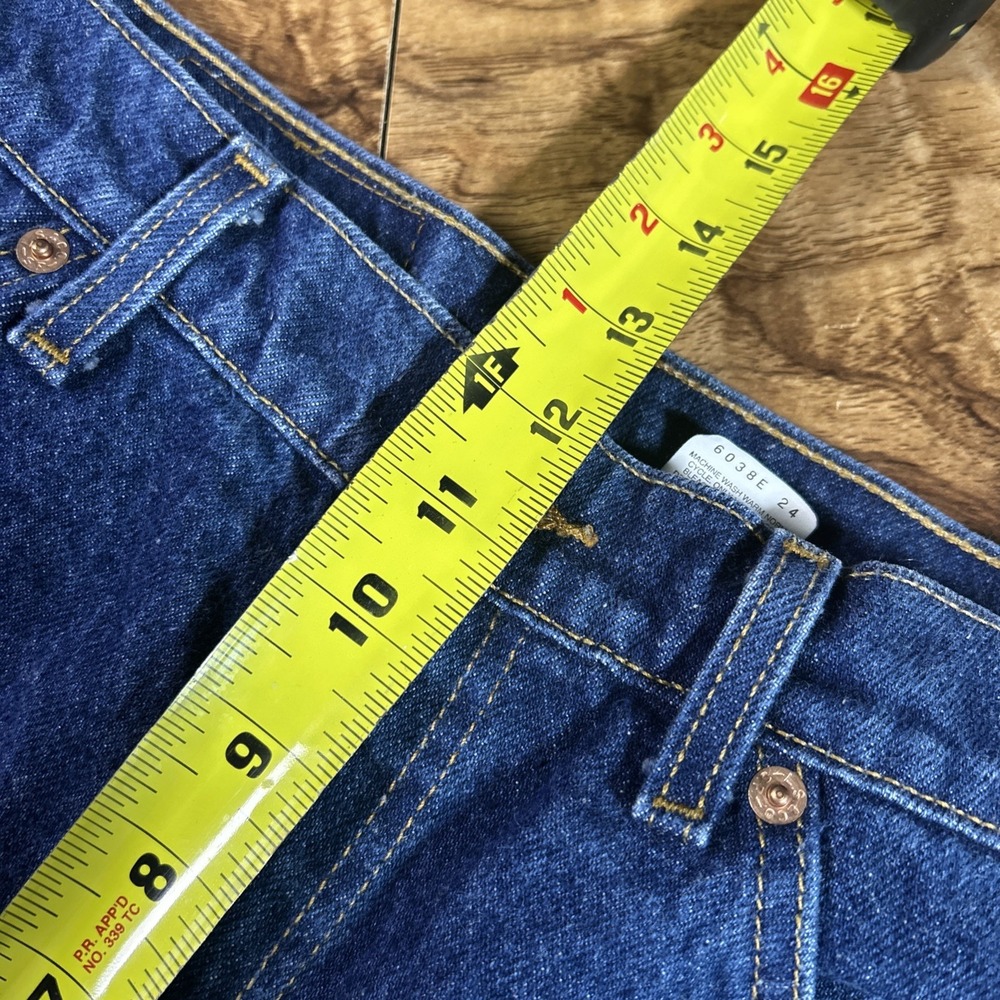 Vintage Levi's 505 Jeans Men's 34x30 Regular Fit Straight Leg Orange Tab 90s - Picture 8 of 9